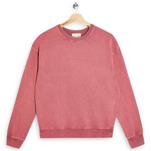 100% Cotton TOPSHOP Rose Crewneck Sweatshirt